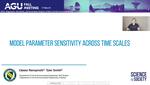 Model Parameter Sensitivity Across Time Scales